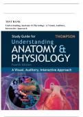 Test bank for Understanding Anatomy & Physiology&colon; A Visual&comma; Auditory&comma; Interactive Approach 4th edition &lpar; Gale&comma;2025&rpar;latest edition