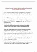 TX GENERAL LINES LIFE&comma; ACCIDENT AND HEALTH EXAM PREP QUESTIONS AND CORRECT ANSWERS 100&percnt; VERIFIED&excl;&excl;