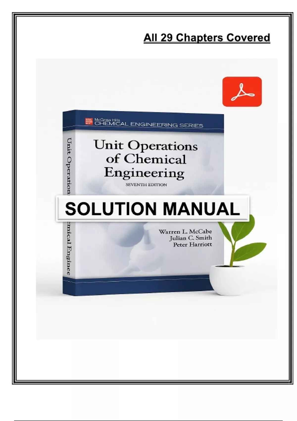 UNIT OPERATIONS OF CHEMICAL ENGINEERING CHATTOPADHYAY PDF visual data 6