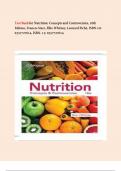 Test Bank for Nutrition&colon; Concepts and Controversies&comma; 16th Edition&comma; Frances Sizer&comma; Ellie Whitney&comma; Leonard Pich&eacute;&comma; ISBN-10&colon; 0357727614&comma; ISBN- 13&colon; 0357727614