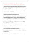 Fair Housing Exam 2025&sol;2026 &ndash; Solved Questions and Answers