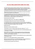 PSY 403&colon; FINAL EXAM STUDY GUIDE 100&percnt; PASS 