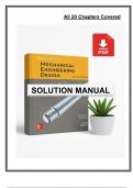 Solutions for Shigley&rsquo;s Mechanical Engineering Design in SI Units&comma; 11th Edition &ndash; &lpar;Budynas&comma; 2020&rpar; &vert; All 20 Chapters Covered