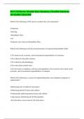 BUS 220 Review Module Quiz Questions &vert;&vert; Possible Questions Accurately Answered&period;