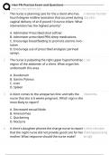 Hesi PN Practice Exam and Questions
