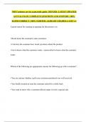 NRF Customer service exam study guide &vert; 2025-2026  LATEST UPDATED&vert;  ACTUAL EXAM  COMPLETE QUESTIONS AND ANSWERS &vert; 100&percnt; RATED CORRECT &vert; 100&percnt; VERFIED &vert; ALREADY GRADED A&plus;&vert;GET A&plus;