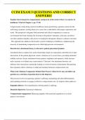 CCIM EXAM 5 QUESTIONS AND CORRECT ANSWERS&excl;