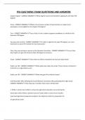 FFA QUIZ BOWL EXAM QUESTIONS AND ANSWERS
