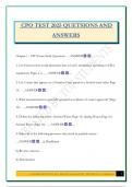 CPO TEST 2025 QUETSIONS AND ANSWERS