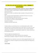 CCIM EXAM QUESTIONS AND CORRECT ANSWERS&excl;