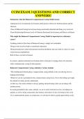 CCIM EXAM 3 QUESTIONS AND CORRECT ANSWERS&excl;