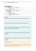 2025 - HRM3706 - ASSESSMENT 1 - QUESTIONS AND ANSWERS - SEMESTER 2