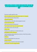OHIO EFDA STUDY GUIDE FROM HOTTEL BOOK 300  EXAM QUESTIONS & CORRECT ANSWERS LATEST  2025