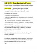 DSE OSCE &ndash; Exam Questions And Answers&period;docx