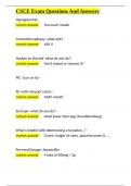 CSCE Exam Questions And Answers&period;docx
