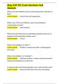 Ihop SOP 201 Exam Questions And Answers&period;docx