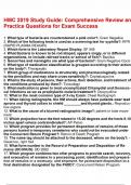 HMC 2019 Study Guide Comprehensive Review and Practice Questions for Exam Success&period;pdf