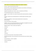 NURS 5335 EENT TEST QUESTIONS AND ANSWERS SOLVED CORRECTLY GRADED A&plus;