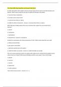 PCC 4 Final UNMC Exam Questions and Answers Fully Solved 