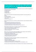 CHAPTER 26 INFORMATICS AND DOCUMENTATION QUESTIONS WITH 100&percnt; RATED ANSWERS 2025&sol;2026 LATEST UPDATE&sol;GET A&plus;