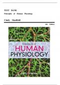 TEST BANK FOR Principles of Human Physiology 6th Edition by Cindy Stanfield  ISBN&colon;978-0134399416 ALL CHAPTERS COVERED YOUR ULTIMATE GUIDE 100&percnt; VERIFIED A&plus; GRADE ASSURED&excl;&excl;&excl;&excl;&excl;&excl; NEW LATEST UPDATE&excl;&excl;&excl;&excl;&excl;&excl;