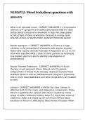 NURS752 Mood Stabalizers questions with answers