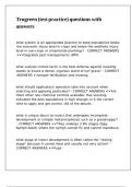 Trugreen &lpar;test practice&rpar; questions with answers