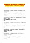 WREB PACKAGED EXAMS&colon; QUESTIONS AND 100&percnt; VERIFIED ANSWERS &lpar;NEW&rpar;