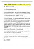CBRS CPI Certification