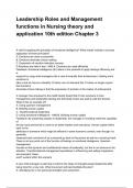 Leadership Roles and Management functions in Nursing theory and application 10th edition Chapter 3 NEWEST 2025&sol;2026 ACTUAL EXAM COMPLETE QUESTIONS AND CORRECT DETAILED ANSWERS &lpar;VERIFIED ANSWERS&rpar; &vert;ALREADY GRADED A&plus;&vert;&vert;BRAND NEW&excl;&excl;