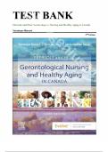 Test Bank for Ebersole and Hess' Gerontological Nursing & Healthy Aging 6th Edition  by Theris A&period; Touhy&semi; Kathleen F Jett&comma; &lpar;2025&rpar; All Chapters Newest version &vert; Download A&plus; Free pass&period;