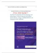 Test Bank For Essentials Of Oral Histology and Embryology&colon; A Clinical Approach 6th Edition Author&colon;Daniel J&period; Chiego Jr &vert;9780323497251&vert; All Chapters&vert; LATEST VERSION