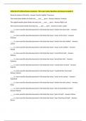 UNCG Kin 291 &lpar;Clinical Human Anatomy&rpar; - First exam review Questions and Answers Graded A&plus;