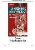 Test Bank for Understanding Pathophysiology&comma; 7th Edition&comma; Huether & McCance&comma; &lbrack;Institution Name&rsqb;&comma; &lbrack;Academic Year&rsqb; &ndash; Full Chapter Coverage with NCLEX-Style Questions and Answers