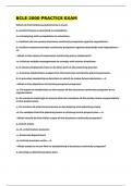 BCLE 2000 PRACTICE EXAM