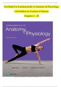 Test bank for fundamentals of anatomy physiology 8th edition by frederic h martini judi l nath&period;pdf