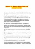 GEORGIA CO - WDO EXAM QUESTIONS AND CORRECT ANSWERS