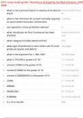 ATT comp study guide &sol; Questions & Expertly Verified Answers&comma; 2025 &sol; 2026&period;