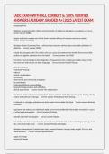 LADC EXAM WITH ALL CORRECT & 100&percnt; VERIFIED ANSWERS&vert;ALREADY GRADED A&plus;&vert;2025 LATEST EXAM