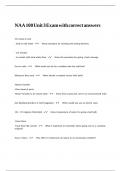 NAA 100 Unit 3 Exam with correct answers&period;