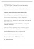 NAA 100 Final Exam with correct answers&period;