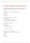 BUNDLE FOR NURs 376 Exams with Verified Solutions- 2025&sol;2026