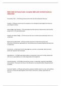 WGU C484 OA Study Guide&colon; Complete Q&A with Verified Solutions 2025&sol;2026