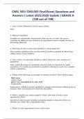 CNSL 503&sol; CNSL503 Final Exam&vert; Questions and Answers &vert; Latest 2025&sol;2026 Update &vert; GRADE A &lpar;100 out of 100&rpar;