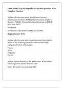 VNSG 1409 &lpar;Chap 42&rpar; Reproductive System Questions With Complete Solutions