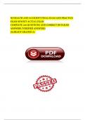 NJ HEALTH AND ACCIDENT FINAL EXAM AND PRACTICE EXAM NEWEST ACTUAL EXAM COMPLETE 250 QUESTIONS AND CORRECT DETAILED ANSWERS &lpar;VERIFIED ANSWERS&rpar; &vert;ALREADY GRADED A&plus;