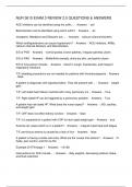 NUR 3610 EXAM 3 REVIEW 2&period;0 QUESTIONS & ANSWERS