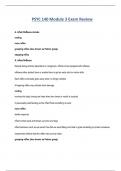 PSYC 140 Module 3 LockDown Exam & Full Review &vert; 2025 Updated Version &vert; Portage Learning