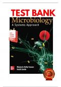Test Bank- Microbiology A Systems Approach 6th Edition by Cowan & Smith All Chapters 1&ndash;25 LATEST UPDATES