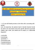 NR 509 &sol; NR509 Advanced Physical Assessment  Final Exam - Chamberlain   100&percnt; Guarantee Pass Latest &lpar;2025&sol;2026&rpar;